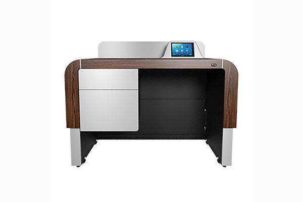 Middle Atlantic L7-F61A-WD-SLH Lectern: Adjustable Height Frame,Wood Racks Middle Atlantic