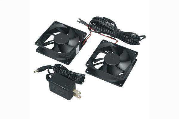 Middle Atlantic MFR-FANKIT-2 MFR DC 2FAN KIT W PWR SUP Racks Middle Atlantic