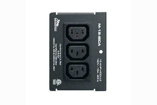 Middle Atlantic MPR Series Modular Power Raceway System - Always On Modules Racks Middle Atlantic