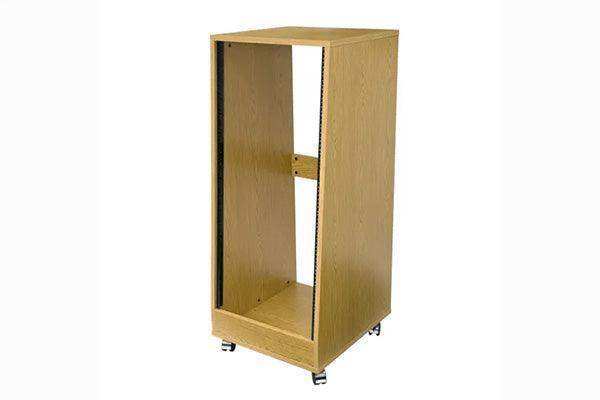 Middle Atlantic OSR24 24SP SLOPED OAK RACK W/WH Racks Middle Atlantic