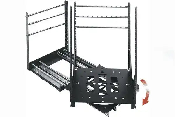 Middle Atlantic SRSR-4-26 26SP Rotating Sliding Rail System with 19" Depth and 4 Slides Racks Middle Atlantic