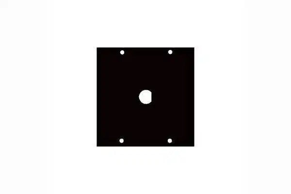 Middle Atlantic UCP Panel - One 1/2 BNC - 1/2BNC1 Racks Middle Atlantic