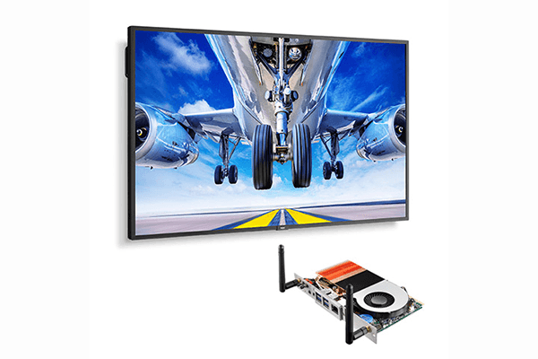 NEC 43" Wide Color Gamut Ultra High Definition Professional Display with Built-In Intel PC - P435-PC5 - Creation Networks