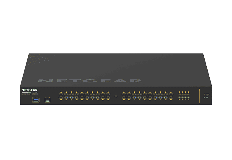 Netgear AV Line M4250-40G8XF-PoE+ (GSM4248PX)40x1G PoE+ 960W and 8xSFP+ Managed Switch - GSM4248PX-100NAS Networking Netgear