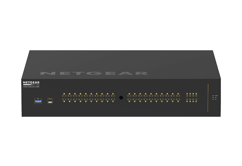 Netgear AV Line M4250-40G8XF-PoE++ (GSM4248UX) 40x1G PoE++ 2,880W and 8xSFP+ Managed Switch - GSM4248UX-100NAS - Creation Networks
