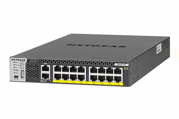 Netgear XSM4316PA-100NES M4300-16X MANAGED SWITCH PERP APS299W PSU Networking Netgear