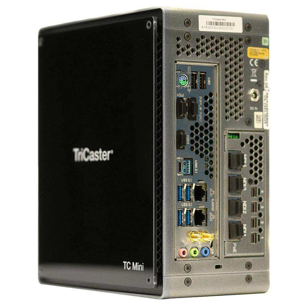 Vizrt TCM4KUHDB TriCaster TC Mini 4K Bundle - includes TriCaster TC Mini 4K, TriCaster TC Mini 4K CS, two Spark Plus 4K IO Converters and Vizrt custom travel case - Production Vizrt