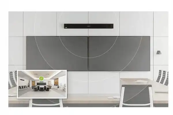 Nureva DUAL-HDL410-W Dual HDL410 audio conferencing system for Large Meeting Spaces (White) Video Conferencing Nureva