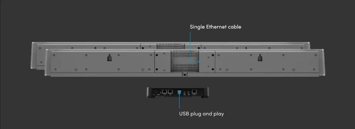 Nureva HDL410-B-2 audio conferencing system (Black) Video Conferencing Nureva
