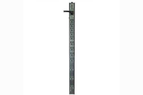 Panamax 12 outlet power strip designed to be mounted to a vertical section of an equipment rack - VT-EXT12 Power Panamax