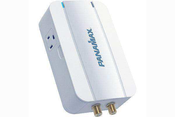 Panamax 2 Outlet Direct Plug-In Surge Protector with Coax - MD2-C Power Panamax
