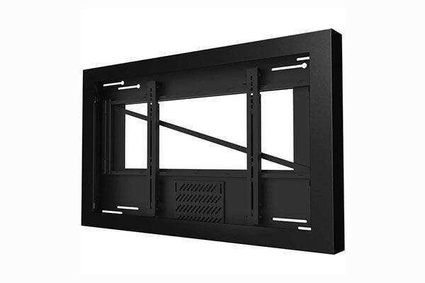 Peerless-AV 40" Landscape Wall Kiosk Enclosure (Black) - KIL640 TV & Monitor Mounts Peerless-AV
