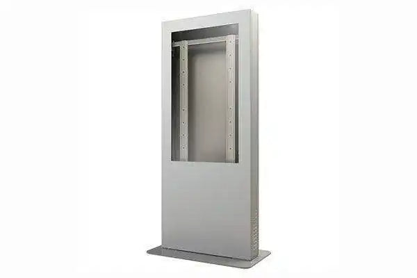 Peerless-AV 55" Floor Standing Portrait Kiosk in Slver - KIP555-S TV & Monitor Mounts Peerless-AV