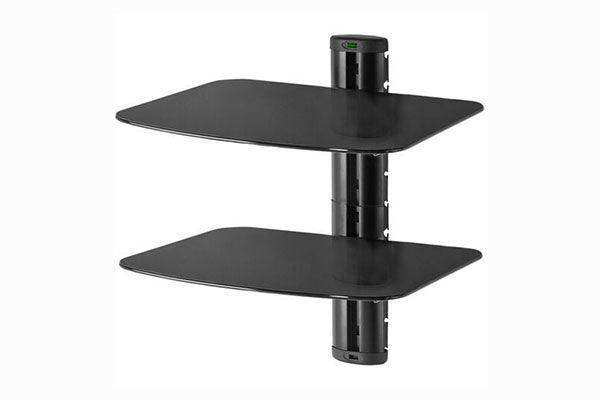Peerless-AV AV Wall Shelf, Double with Glass - ESHV30 Video Peerless-AV