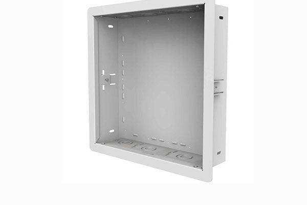 Peerless-AV IB14X14-AC-W 14X14" In-wall Box w/Duplex Surge Protector (White) Video Peerless-AV