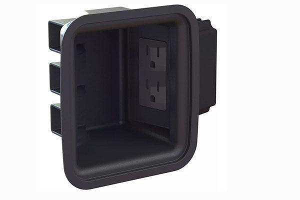 Peerless-AV ACCXT402 In-Wall Cable Routing and Power Source Accessory TV & Monitor Mounts Peerless-AV