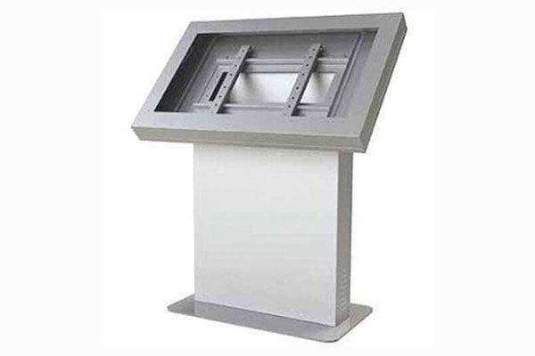 Peerless-AV KIL540-S 40" Floor Standing Landscape Kiosk (Silver) TV & Monitor Mounts Peerless-AV