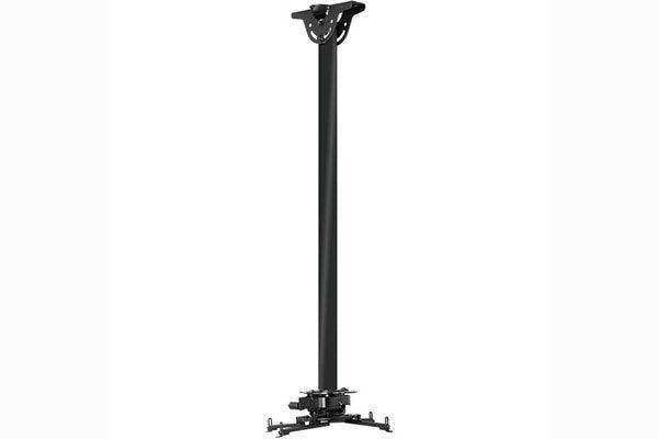 Peerless-AV PRGS-UNV Ceiling Mount w/1.5M (59") Black Pole - MOD-PRGSKIT150-B Projector Mounts Peerless-AV
