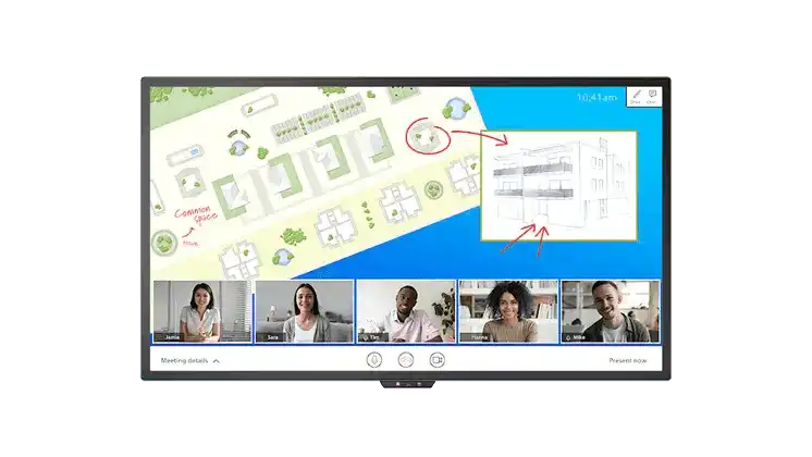 Planar HB Series HB75 4K Touch Screen Collaboration Display - 998-2158-00 Interactive Displays Planar