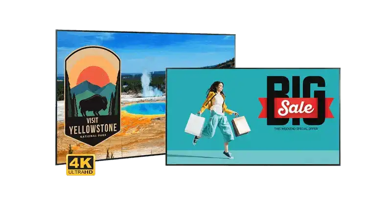 Planar SLM43 43" 3840x2160 LCD Display, 500 Nit Brightness, 16x7 Reliability - 998-2762-00 Displays Planar