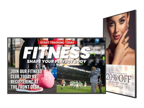 Planar URP49-T UltraRes P Series 49in 4K Ultra HD LED-LCD Touchscreen Display - 998-2888-00 Interactive Displays Planar