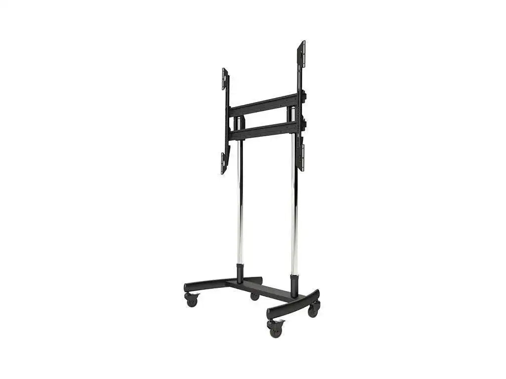 Premier Mounts LFC-L Large Format Mobile Cart for Flat-Panels (Chrome Poles) TV & Monitor Mounts Premier Mounts