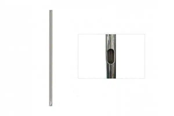 Premier Mounts P72 72" Chrome Single Replacement Pole TV & Monitor Mounts Premier Mounts