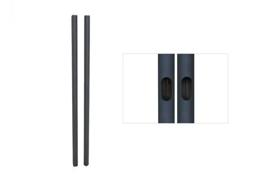 Premier Mounts T60B 60" Black Replacement Poles for Dual Pole Carts and Stands TV & Monitor Mounts Premier Mounts