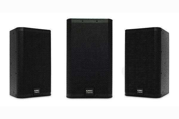 QSC 10" Two-Way Passive Loudspeaker (Black) - E110-BK Speakers QSC