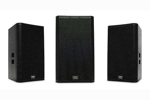 QSC 15" Two-Way Passive Loudspeaker (Black) - E115-BK Speakers QSC