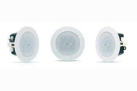 QSC 2.75" Small-Format Passive Ceiling Satellite Loudspeakers (White, Pair) - AD-C.SAT-WH Speakers QSC