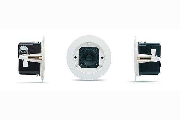 QSC 2.75" Small-Format Passive Ceiling Satellite Loudspeakers (White, Pair) - AD-C.SAT-WH Speakers QSC