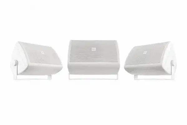 QSC AC-S4T AcousticCoverage Series 4" 2-Way 16W Loudspeaker (Pair, White) - AC-S4T-WH Speakers QSC