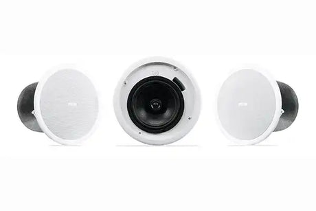 QSC Acoustic Coverage Series 8" 2-Way 80W Ceiling Loudspeaker (Pair, White) - AC-C8T Speakers QSC