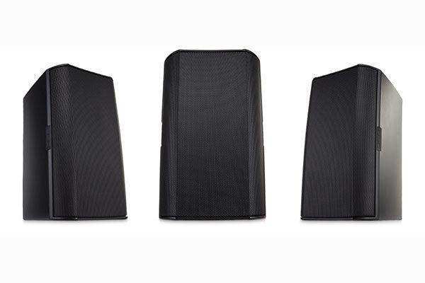 QSC Acoustic Design Series 4.5" 2-Way 50W Surface-Mount Loudspeaker (Pair, Black) - AD-S4T-BK Speakers QSC