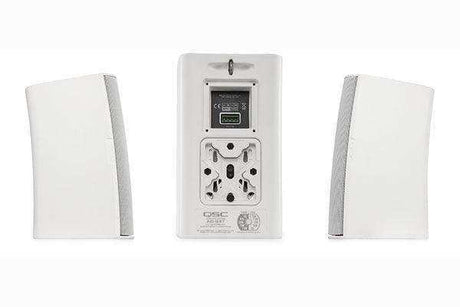 QSC Acoustic Design Series 4.5" 2-Way 50W Surface-Mount Loudspeaker (Pair, White) - AD-S4T-WH Speakers QSC