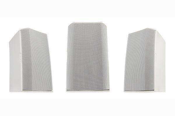 QSC Acoustic Design Series 6.5" Two-Way Surface Mount IP54 Passive Loudspeakers (Pair, White) - AD-S6-WH Speakers QSC