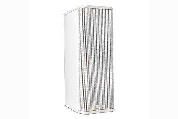 QSC Acoustic Designs Columnar Surface-Mount Loudspeaker (White) - AD-S402T-WH Speakers QSC