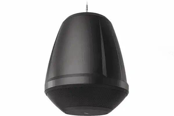 QSC AD-P.HALO 6.5-inch, Integrated SUB-SAT Pendant Loudspeaker - AD-P.HALO-BK Speakers QSC