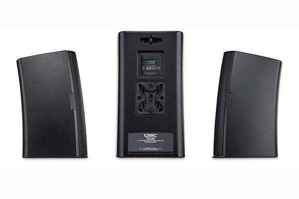 QSC AD-S6 AcousticDesign Series 6.5" Two-Way Surface Mount IP54 Passive Loudspeakers (Pair, Black) - AD-S6-BK Speakers QSC