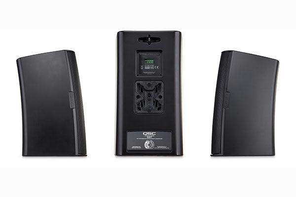 QSC AD-S6T AcousticDesign Series 6.5" 2-Way 150W Surface-Mount Loudspeaker (Pair, Black) - AD-S6T-BK Speakers QSC