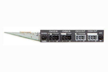 QSC AES-3 Digital Input/Output Card - CAES4 Audio Signal Processing QSC