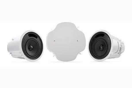 QSC Ceiling Mount Subwoofer System (White) - AD-C81Tw-WH Speakers QSC