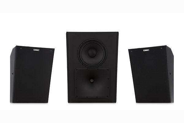 QSC Cinema surround loudspeaker, 8" 2-way, 90°H x 90°V, HF Horn, 94 dB sensitivity (Pair) - SR-8200 Speakers QSC