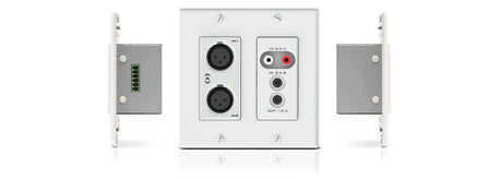 QSC Dante™ Networked Audio Wall Plate (Attero Tech) - unD6IO Audio Signal Processing QSC