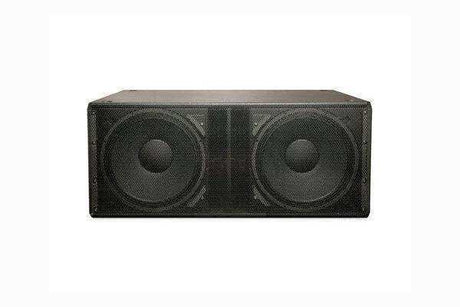 QSC Dual 18in Passive Subwoofer (Black) - GP218-sw-BK Speakers QSC