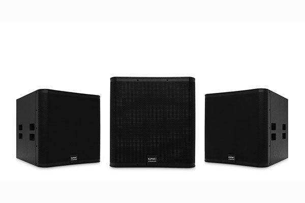 QSC E118SW E-Series 18" Passive Subwoofer (Black) - E118SW-BK Speakers QSC