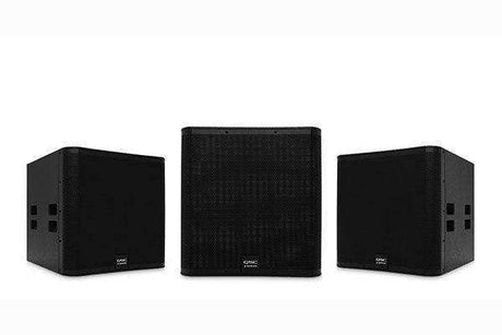 QSC E118SW E-Series 18" Passive Subwoofer (Black) - E118SW-BK Speakers QSC
