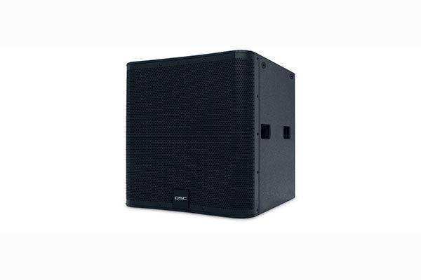 QSC Flyable cinema subwoofer, 8 x M10 suspension points, single 18" 800 W transducer, 98 dB sensitivity - SB-118F Speakers QSC
