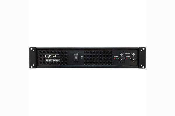 QSC Low-Z Power Amplifier (500 W per Channel) - RMX1450a Audio Amplifiers QSC